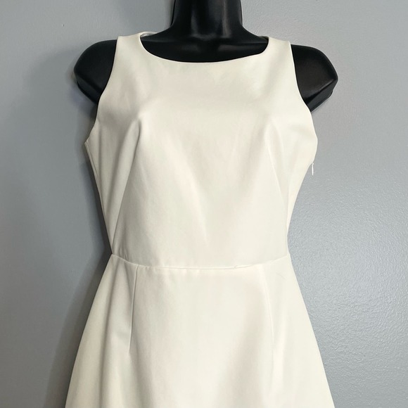 Rebecca Minkoff White Tiffani Flounce Mini Cocktail Dress 00 - Picture 2 of 5